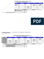 Horarios Contaduría Pública Cajicá 2023