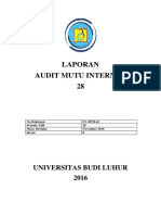 Laporan Audit Mutu Internal 28