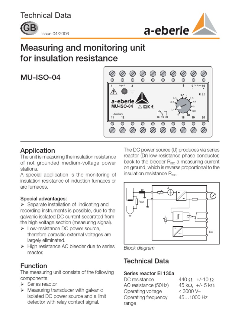 Mu Iso 04 Gb Direct Current Relay