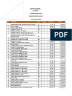 Cientos de Analisis de Precios Unitarios