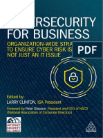 Cybersecurity For Business Organization Wide Strategies To Ensure Cyber Risk Is Not Just An IT Issue Larry Clinton Bibis - Ir