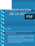 Conservacion Voz