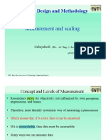 Part 6 - Measurement and Scaling