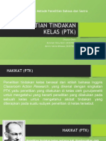 Penelitian Tindakan Kelas (PTK)