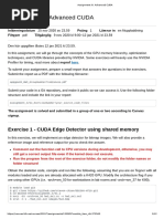 Assignment III - Advanced CUDA