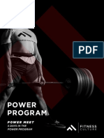 Fitness Culture Power Program Ebook