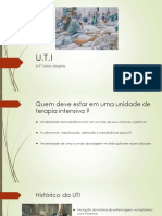 UTI: Assistência de Enfermagem