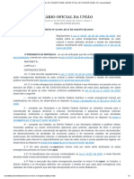 DECRETO N 10464 DE 17 DE AGOSTO DE 2020 DECRETO N 10464 DE 17 DE AGOSTO DE 2020 DOU Imprensa Nacional