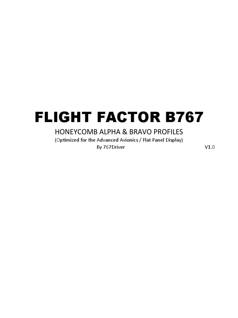 B767 Honeycomb Control Configurations | PDF | Switch | Aviation