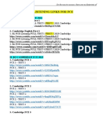 Listening Practice Online Links