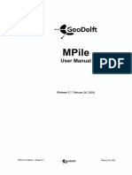 MPile Manual
