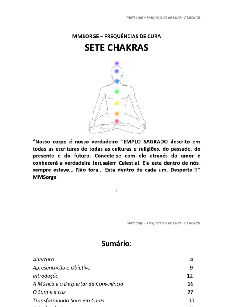 Chakras e Sons | PDF | Chacra | Kundalini