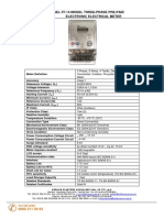 3 Phase Prepayment Meter