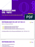 Civil - RESPONSABILIDADE CIVIL PARTE 1 (Semana 7)