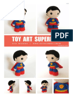 Toy Art Superman Crochet Pattern