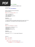 String,Files,IO,Date and Serializable