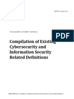 OTI Compilation of Existing Cybersecurity and Information Security Related Definitions Updated122015