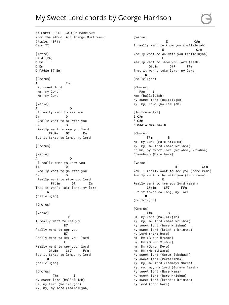 my-sweet-lord-george-harrison-pdf-song-structure-british-pop-songs