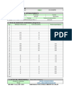 Tabla de Formato Desechos