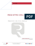 Manual Registro Online