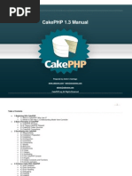 Manual CakePHP 1-3