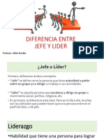 Diferencia Entre Jefe y Lider