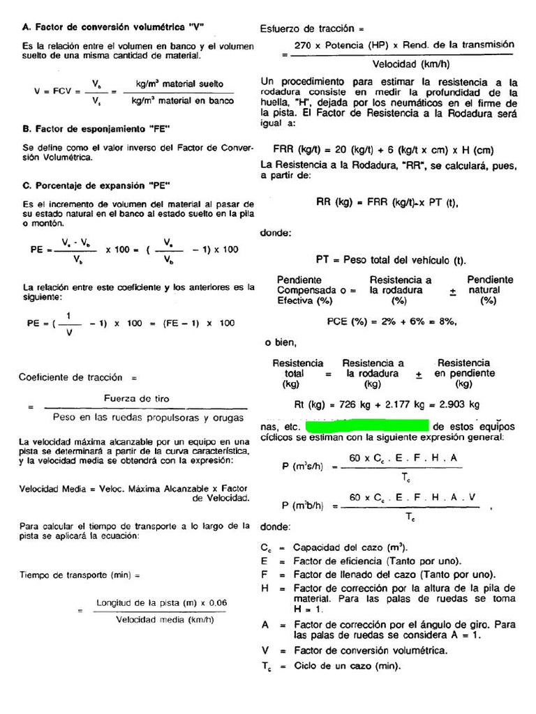 Formulas 1 | PDF