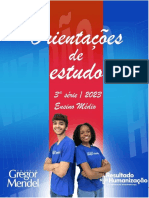 ORIENTAÇÕES DE ESTUDO - 3ª série EM  - ATUALIZADO