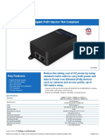 Linksys Lappi30w Poeinjector Data Sheet