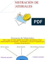 Administracion de Materiales