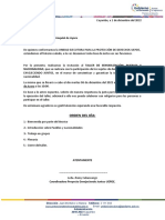 Invitacion A Los Dirigentes Taller Pueblos y Nacionalidades