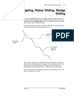 Tutorial 03 Toppling Planar and Wedge Sliding Analysis