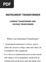 Lecture 4a. Instrument Transformer