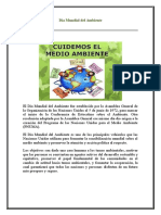 05 de Junio DIA DEL MEDIO AMBIENTE