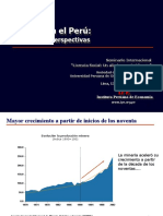 Mineria en El Peru - Evolución y Perspectivas