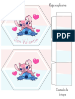 Caja Explosiva Stitch - SanValentín