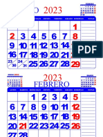 Calendario Editable 23