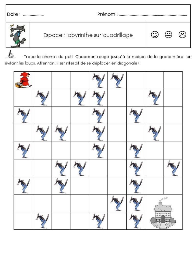 Labyrinthe du Petit Chaperon Rouge GS | PDF | Maison et jardin | Art