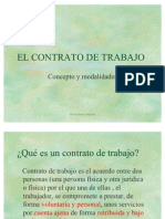 El Contrato de Trabajo