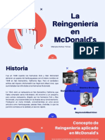 La Reingeniería en McDonald's