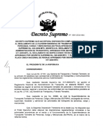 Decreto Supremo #006-2010-MTC