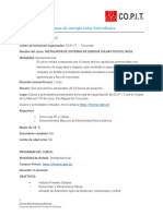 Curso Instalador de Sistemas de Energia Solar Fotovoltaica