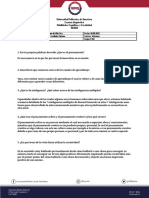 Examen Diagnóstico - Habilidades Cognitivas