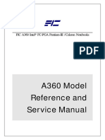 Fic A360 Laptop Service Manual