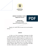 Gerson Chaverra Castro Magistrado Ponente: Roberto Izaquita Aldana Como Autor Responsable Del Delito