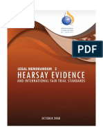 Thailand Hearsay Evidence Legal Submission 2008 Eng