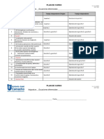 Plan de Curso de Ecuaciones Diferenciales