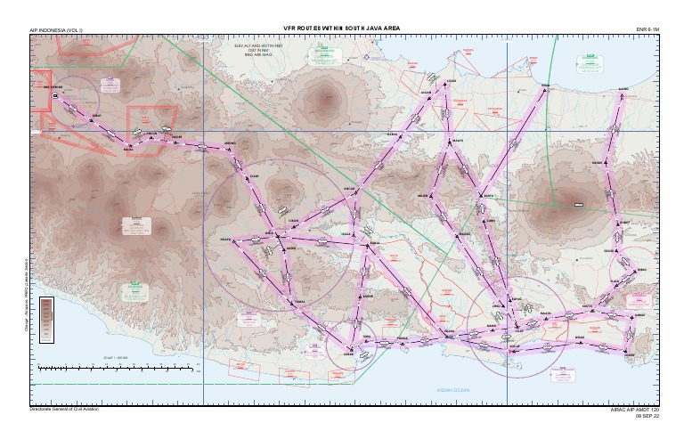 South Java VFR Airspace Guide | PDF