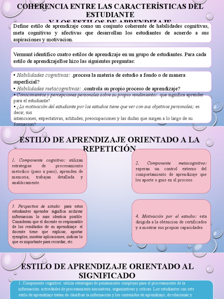 Estilos de Aprendizaje | PDF | Aprendizaje | Motivacional