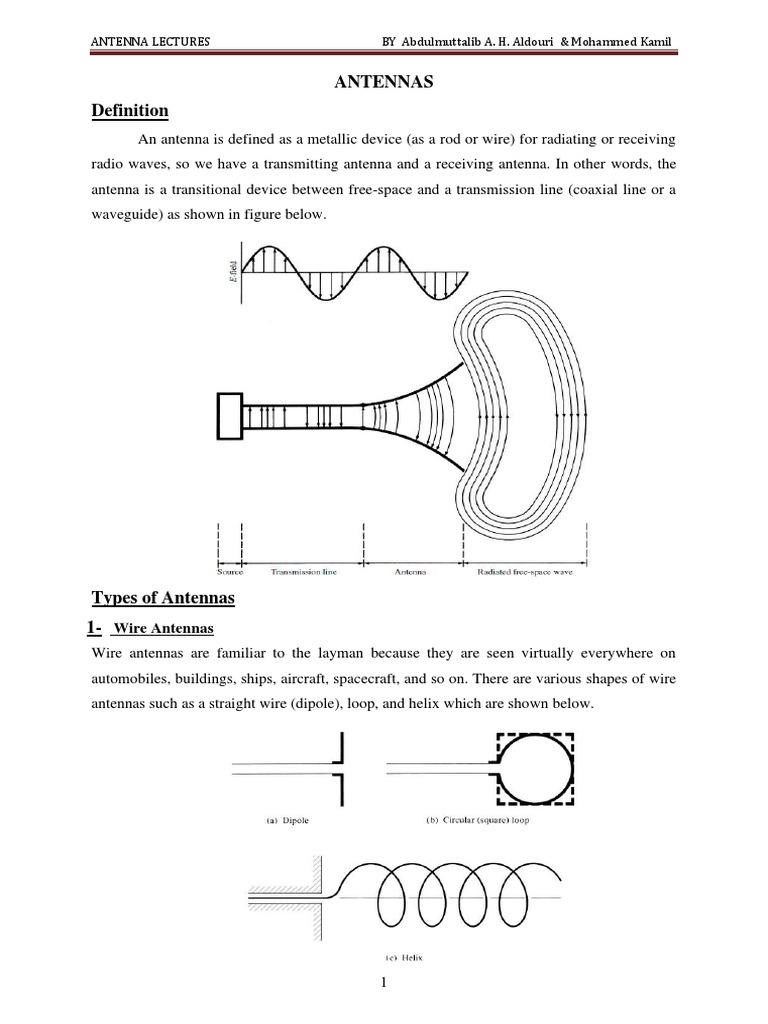 Fundamental Antenna Parameters Explained | PDF | Antenna (Radio ...
